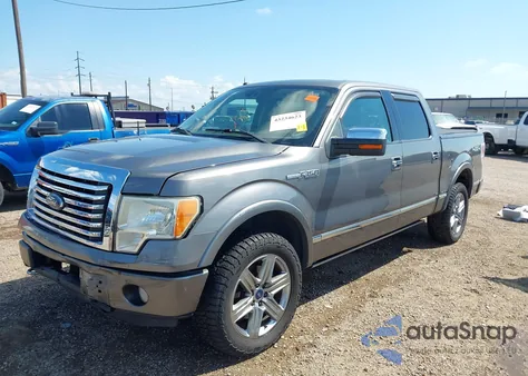 2010 Ford F-150 Platinum z USA, uszkodzony, nr VIN 1FTFW1EV4AFA96538
